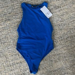 NWT Zara halter neck bodysuit